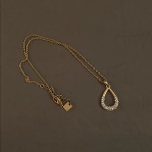 Bronze Teardrop Necklace